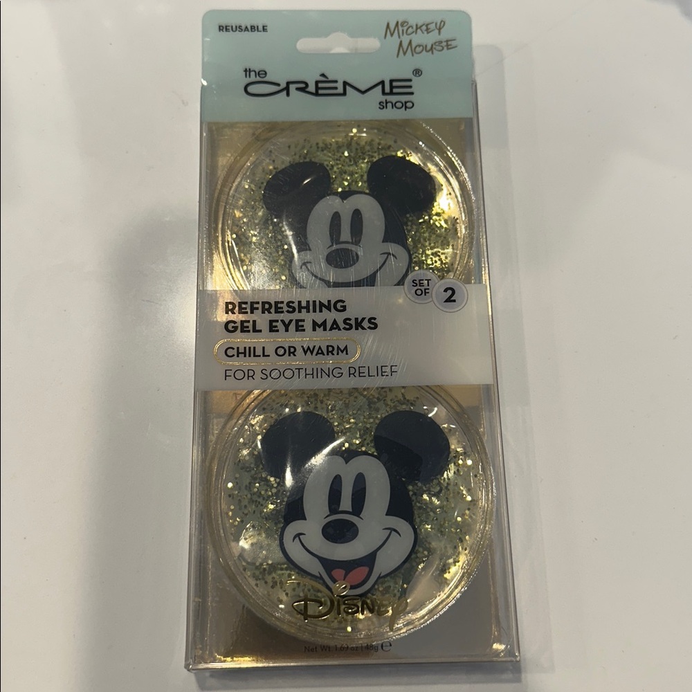 Creme Shop x Mickey Mouse Reusable Gel Eye Masks 2 Pack
